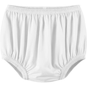 Adult Diaper Cover for Incontinence Noiseless Leak-Protection Underwear Plastic Pants Over Diapers Waterproof Rubber Pants (White, 3X-Large)