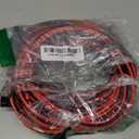 Pack of 2 POWOXI 15Feet SAE Extension Cable Quick Disconnect Wire Harness Solar Cables SAE Connector for Solar Panel Automotive RV Motorcycle Tractor 16AWG