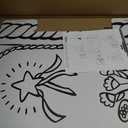 BB at Play XLarge Color in Unicorn Playhouse Craft Activity for Kids