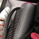 Hair Straightener Brush, 9 Temp Settings with LED Display, 30s Fast Heating for Sleek & Smooth Hair, Dual Voltage Travel Hot Comb with 3D Brush Teeth, Portable Hair Styling Tool for Women (Black)