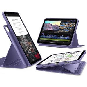 ESR for iPad A16 Case, iPad 11th/10th Generation Case (2025/2022), Removable Magnetic Cover, Adjustable Portrait/Landscape Stand, 9 Standing Angles, Shift Series, Purple