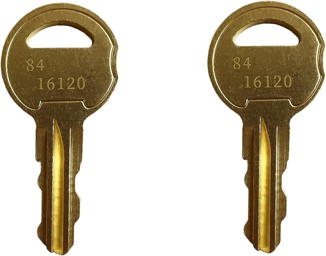 84 16120 84-16120 4001-035 Keys for Doorking DKS Keypads, Gate Telephone Entry System, Gate Operators and Openers Made After 1997 and Before 2020 (2 Keys)