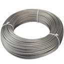 150 Feet 1/8" Stainless Steel Cable Wire Rope Aircraft Cable Railing System Deck Cable Railing Hardware 7x7 Strand Indoor Outdoor DIY Balustrade String