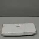 ChefMaid Appetizer/Dessert Sectional Plate, 14" x 4.7", Super White, Elegant Dinnerware, 100% Melamine, Nonbreakable, Durable, 4 PACK