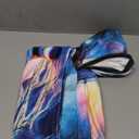 Gooddooes Kids Hooded Beach Towels Wrap for 4-12 Years,Cute Astronaut Theme Boys Swim Cover Up for Bathroom27"x33" Quick Dry Blue Bath Towel Poncho,Perfect for Travel Vacation,Pool Party,Swimming (W27"xH33")