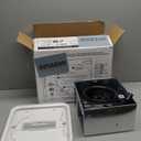 Broan-NuTone Bathroom Exhaust Fan  Retrofit Design Replaces Existing Fan Without Attic Access, Quiet 1.0 Sones, 110 CFM, Powerful Ventilation with 4 Selectable CCT Light Settings for a Modern Look