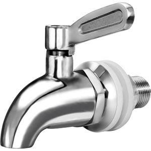 DOZYANT Updated More Durable Beverage Dispenser Replacement Spigot,Stainless Steel Polished Finished, Water Dispenser Replacement Faucet, fits Berkey and Other Gravity Filter Systems as Well