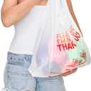 Thank You Jumbo Size (400 Count) Plastic T-Shirt Bags, Jumbo Size Bags with Handles, 18" X 8" X 27", Bulk, 18 mic (0.71 mil), XX-Large T-Shirt Bag, Plastic Grocery Bags