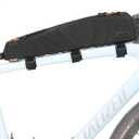 Rhinowalk Bike Top Tube Bag Bicycle Front Frame Bag Waterproof Bike Bag 2.1L with Dual Side Mesh Pockets for MTB Road Bike Cycling Commuting and Outdoor Adventures (Black)