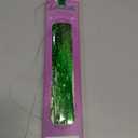 Green Hair Tinsel,Clip In,Heat Resistant,24Inch 80 Strands per Piece, Fairy Hair Strands for St. Patrick Party Cosplay Halloween New Year Cute for Women Adults