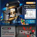 VANMASS 85+LBS Strongest Suction & Military-Grade Ultimate Car Phone MountPatent & Safety Certs Cell Phone Holder Truck Desk Mount for Dashboard Windshield Vent for iPhone 17 Pro Max 16 15 Samsung (Black)