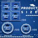 300 Pcs Graduation Party Plates and Napkins Graduation Decorations 2026 Blue Party Supplies Disposable Dessert Paper Plates Napkins for Congrats Grad School Kindergarten Table Decor, Serve 100