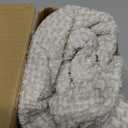 MIULEE Pack of 2 Couch Throw Pillow Covers 18x18 Inch Neutral Beige Modern Boho Accent Decorative Pillow Covers Soft Chenille Farmhouse Cushion Covers for Home Decor Bed Sofa Living Room