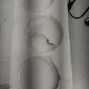 Fiqevs Globe Floor Lamp with 3 Adjustable Orb Lampshade, Gold Mid Modern Frosted Glass Standing Lamp Bulbs Included, Sputnik Tree Tall Pole Lamp for Living Room, Bedroom - Antique Brass