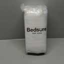 Bedsure Comforter Duvet Insert - Quilted Comforters Queen Size, All Season Duvet, GentleSoft Down Alternative Bedding, with 8 Tabs, Gifts for Women/Men, White, Queen 88 x 88 Inches