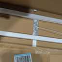 Fixed Window Safety Guard 14x 38 Adjustable Width Prevents Accidental Falls, Non-Egress, Tamper Resistant Screws Included, White, Single Pack