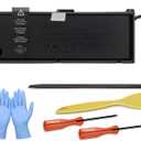 A1309 Laptop Battery Compatible with MacBook Pro 17inch A1297 (Only fit Early 2009 Mid2009 Mid2010 Version), fits for MC226/A MC226CH/A MC226J/A 020-6313-C 661-5037-A 7.4V 95WH