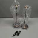 XMINKDZA Portable Led Cordless Lamp Table Light 2 Pack, Rechargeable 6000mAh Battery Outdoor Table Lamp for Dinning Restaurant Patio Bedroom Camping, IP54 Waterproof, Dimmable