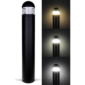 LightingLabs Led Bollard Landscape Lighting 20 Watts 40 Inch 3CCT 3000/4000/5000K 120-277V Outdoor Pathway Light Wired Ideal for Garden, Commercial and Driveway Rated IP65 ETL Listed