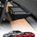 AUTOR Behind Screen Storage Box Center Console Organizer for Tesla Model 3/Y Tissue Box Sunglasses & Phone Holder Fits for 2016-2023 Model 3 and 2019-2024 Model Y