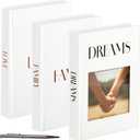 3-Piece Book Decor Set  Faux Books With Printed Covers, Stylish Decorative Books For Home Display, Includes Sophisticated Pen Gift