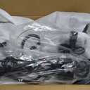 Ganeed Chandeliers,8-Light French Country Crystal Candle Chandelier,Industrial Black Vintage Pendant Light Fixture Hanging Lights for Living Room Kitchen Dinner Room Island Kitchen