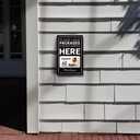 Premium Package Delivery Sign – 8x12 Sublimation Printed on Photograde Aluminum – Weatherproof, Fade-Proof, Professional Look – "Please Leave Packages Here"