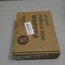 XPCARE Reusable Dog Diapers - 4 Pack Absorbent, Leak-Proof for Female Dogs (Small)