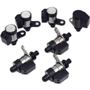Transmission Solenoid Kit Replace RE5R05A,Compatible with 2010-2011 Hyundai/2002-2011 INFINITI/2003-2010 Kia/2004-2011 Nissan-Black 7PCS