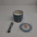 Hot Pot Electric, 1L Mini Ramen Cooker, 450W Rapid Noodles Cooker, Multifunctional Electric Pot for Cooking Pasta, Soup, Portable Pots with Over-Heating Protection for Dorm, Office, Travel (Blue)