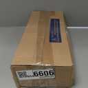 Double Curtain Rod - Heavy Duty Blackout Double Curtain Rods for Windows 66 to 120 inch, Industrial Wrap Around Curtain Rod Black for Sliding Door, for Sheer Curtains & Drapes, Telescoping Adjustable