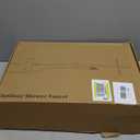 VANFOXLE Shower Faucet Set Matte Black Shower System,Push Button Diverter Shower Faucet with 2 in 1 Handheld,Ceiling Mount 10 Inch Shower Head with 6 Inch Wall Mount Shower Head