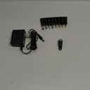 5V 1A Wall Charger Power Adapter with Plug 5.5 x 2.1mm, 5W Universal AC/DC Adapter 100-240V AC to DC 5V Power Cord Converter with 9 Interchangeable Jacks Plug (1 Pack)