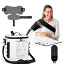 Cold Therapy Machine for Shoulder with Programmable Timer, Portable Ice Machine for Shoulder After Surgery, Lightweight Replacement Recovery System, Cryotherapy Pain Relief w/Compression Pad