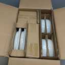 HaWare Dinnerware Sets, 16-Piece Plates and Bowls Set, Stoneware Dish Set for 4, Ceramic Dishware Set for Pasta Cereal, Chip and Scratch Resistant, Microwave and Dishwasher Safe, Speckled White