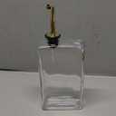 Kitchen Cooking Oil Dispenser Set, Olive Oil & Vinegar Bottles, Soy Sauce Dispenser - 4 Pieces, Gold, Elegant Book Design, Durable, Leak-Proof, Easy-Pour Spouts, Perfect for Kitchen, Dining Table