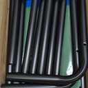 Elevated Dog Bed for Large Dogs, Washable Raised Cot with Skid-Resistant Feet, Waterproof Cooling Dog Beds with Oxford Cloth, Indoor/Outdoor Use, Blue 50in (XL- 50.8"x 31"x 8")