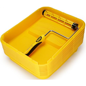 11 pcs 9" Paint Kit,10x 9" Ultra-Thin Paint Tray, x1 9" Roller Frame