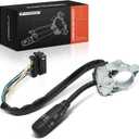 A-Premium Turn Signal Switch, Windshield Wiper, Headlight Dimmer (Auto), Multifunction Switch Compatible with Mercedes-Benz W202 Series C220 1995-1996, C230 1997, C280/C36 AMG 1995-1997