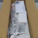 CANEOE Modern Wall Sconce Set of, 5CCT Dimmable Indoor Led Wall Sconce Lighting Set of 2, 31.5 Inch Wall Light Fixtures, Chrome Led Wall Lamps for Living Room Bedroom Bathroom Hallway