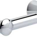 Franklin Brass Somerset (1-Pack) Toilet Paper Holder Polished Chrome Tissue Roll Holder for Bathroom Organization and Storage Spring-Loaded Toilet Tissue Holder Wall Bathroom Accessories 139568
