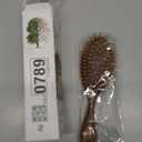 Natural wood Hair Brush for Smooth & Shiny Hair  Detangling, Scalp Care & Frizz Control for All Hair TypesNatural Hair Care for Men, Women & Kids,hair detangle (Wood Hair Brush)