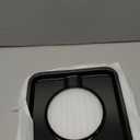 Reusable Black Drip Pans,Square Burner Covers BN24,SGP-400,Gas Burner Liner Covers,Gas Range Drip Pan Made of Porcelain-4packs by MIFLUS