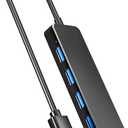 USB Hub 3.0, PANPEO 4-Port USB 3.0 Hub Multi USB Port Expander for Laptop, Xbox, Flash Drive, Mobile HD, Console, Printer, Camera, Keyborad, Mouse