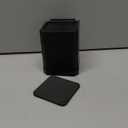 Bed Risers Furniture Risers Heavy-Duty Rectangular Adjustable Block Lift to 3 inches and 4.3 inches Desk, Sofa, Chair Legs, Refrigerator, Washing Machine Support up to 4000 pounds (Square-black-4 Pack)