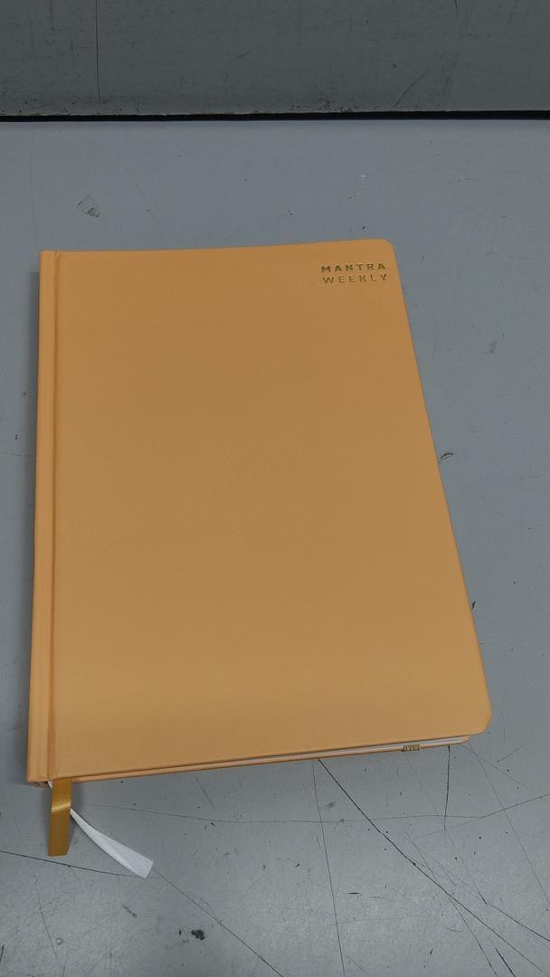 2026 Planner, Daily Journal & Gratitude Journal All-In-One with To Do List, Self Care Prompts & Habit Tracker - 5 x 8 - Orange