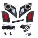 Deluxe Street Legal Light Kit for Yamaha Drive 2, LED Headlight, Taillight, Upgraded Wiring Harness, Deluxe Turn Signal Switch, Mechanical Brake Switch with Bracket