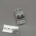 AC Miniature Circuit Breaker, 32 Amp 120V/240V 2 Pole DIN Rail Mount Circuit Breaker, Thermal Magnetic Trip, Solar AC Disconnect Switch MCB C32