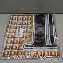 AWAYTR 35” Alphabet Head Scarf for Women Like Silk Scarf for Hair Scarves Hair Bandana For Women Headscarf Hair Wrap Scarfs Neck (J) Pack Of 2