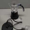 IMUSA 6 or 3 Cup Electric Espresso Maker Black Coffee Machine for Cuban Coffee, Moka and Espresso Drinks